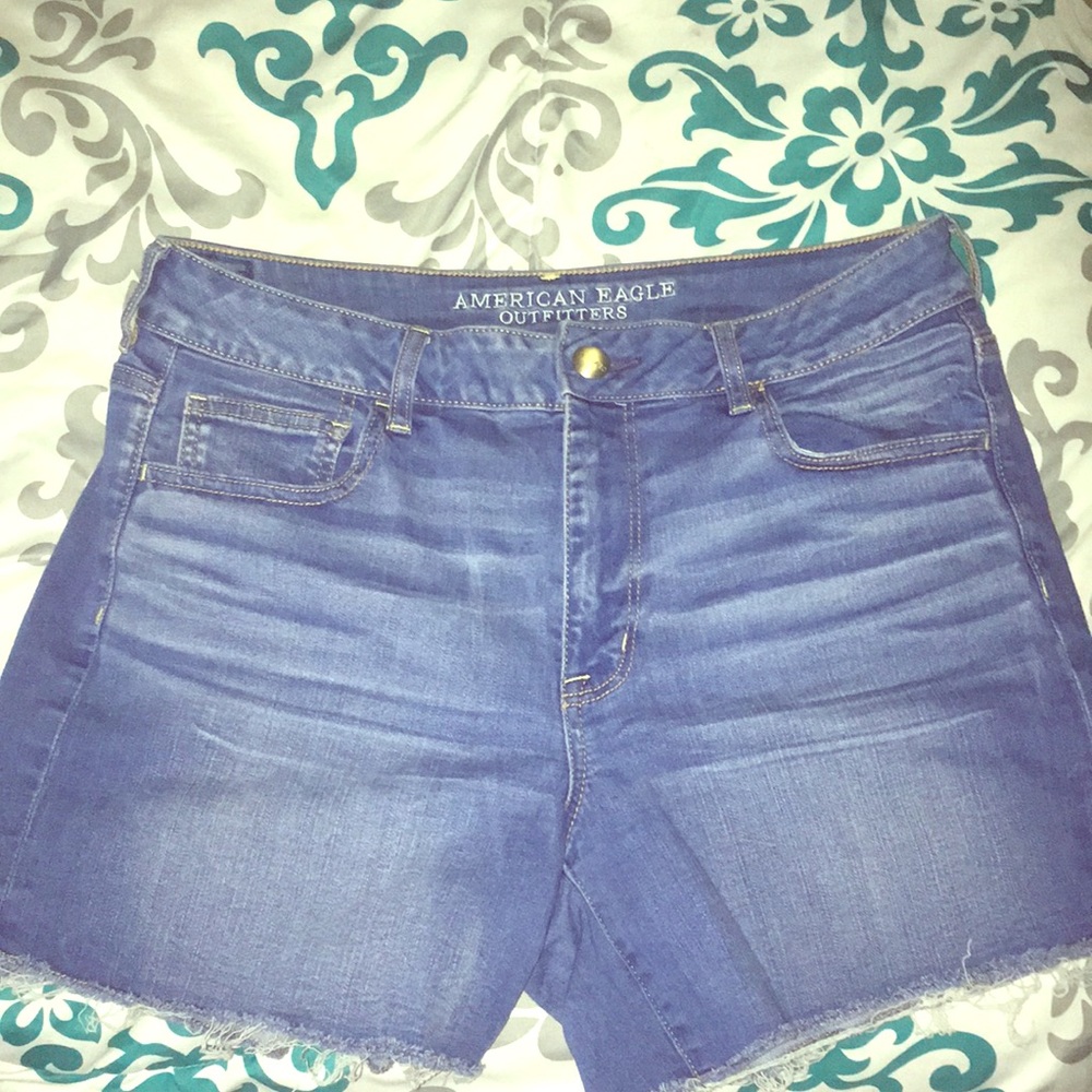 American eagle jean shorts
